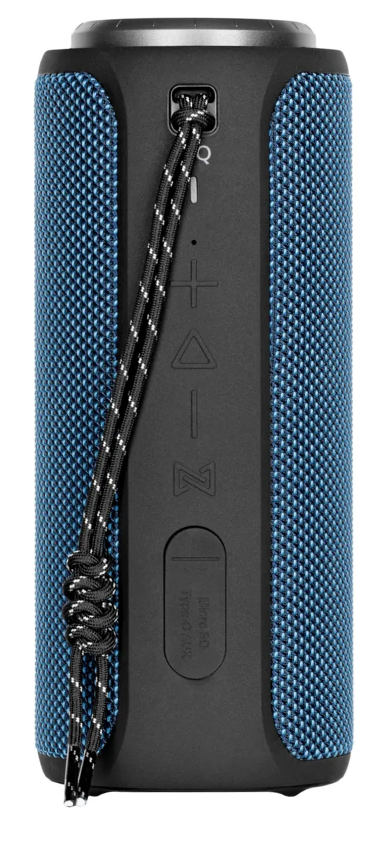 Акустична система 2E SoundXTube TWS, MP3, Wireless, Waterproof Blue