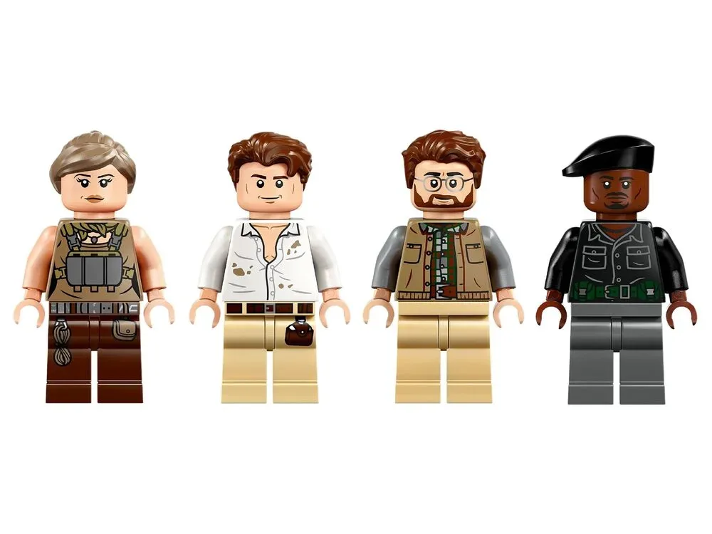 Конструктор LEGO Jurassic World Спинозавр и кетцалькоатль 8+ разноцветный