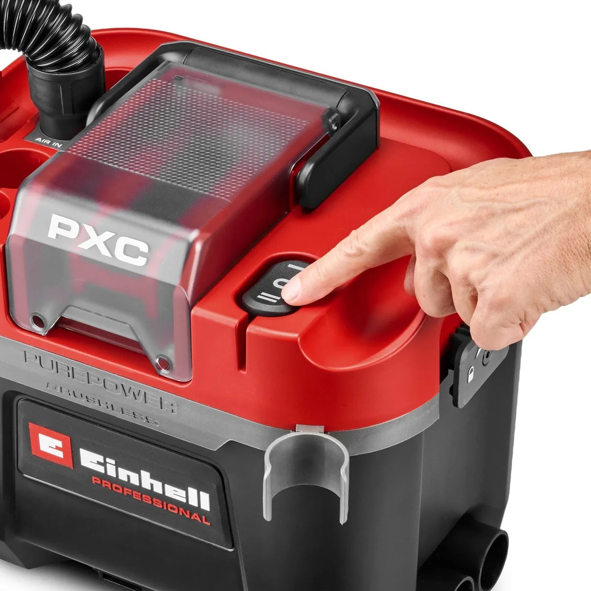 Пилосос акумуляторний Einhell Professional 10л вологе сухе прибирання