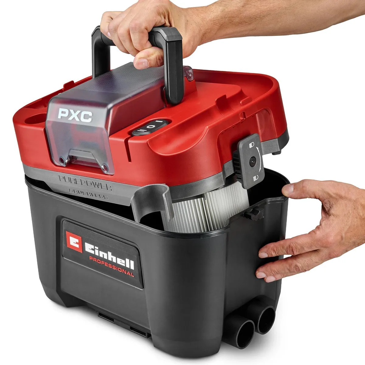 Пилосос акумуляторний Einhell Professional 10л вологе сухе прибирання