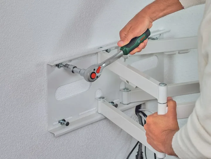 Ключ трещотка Bosch 1/2" храповик 72 зубца металлический