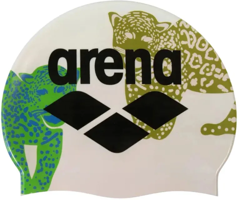 Шапка для плавання Arena силікон One Size біла мультиколор