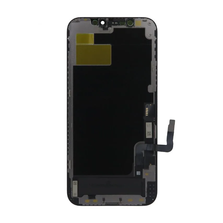 Дисплей LCD TFT высокого качества 6,1 дюйма черный для Apple iPhone 12 12 Pro с сенсорным экраном.