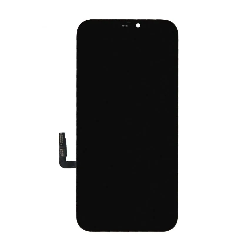 Дисплей LCD TFT высокого качества 6,1 дюйма черный для Apple iPhone 12 12 Pro с сенсорным экраном.