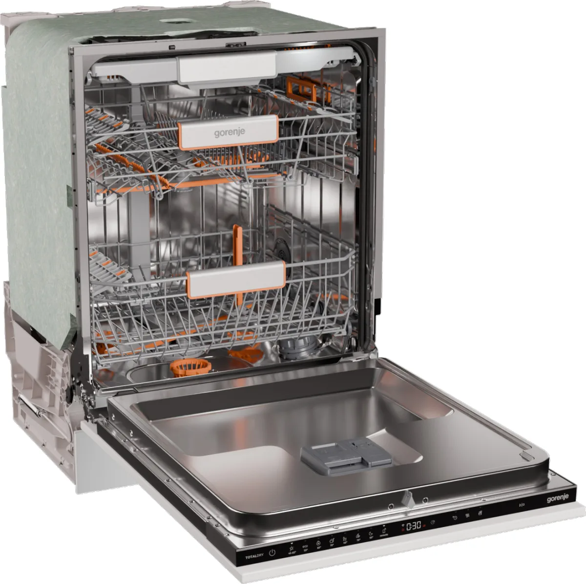 Посудомоечная машина Gorenje Нержавеющая сталь 59.8x81.6x55.5 см Белая 16 комплектов 7 программ