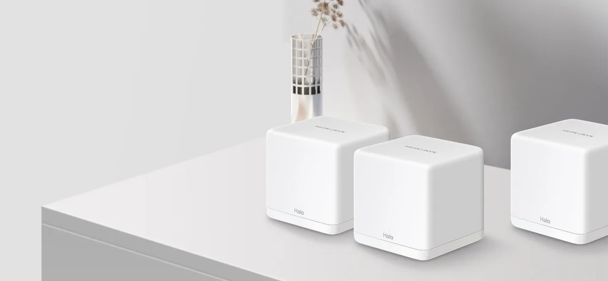 Система WiFi-Mesh MERCUSYS Halo H60X AX1500, 3xGE LAN/WAN, 3мод