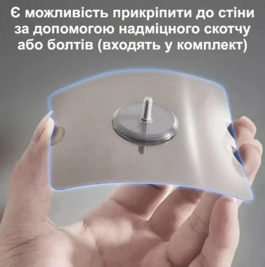 Полка алюмінієва кутова 21х21х5 см чорна