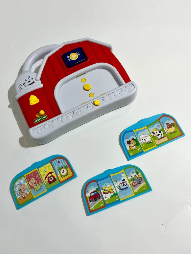 Музыкальная игрушка BABY TEAM пластик 9 мес многоцветная