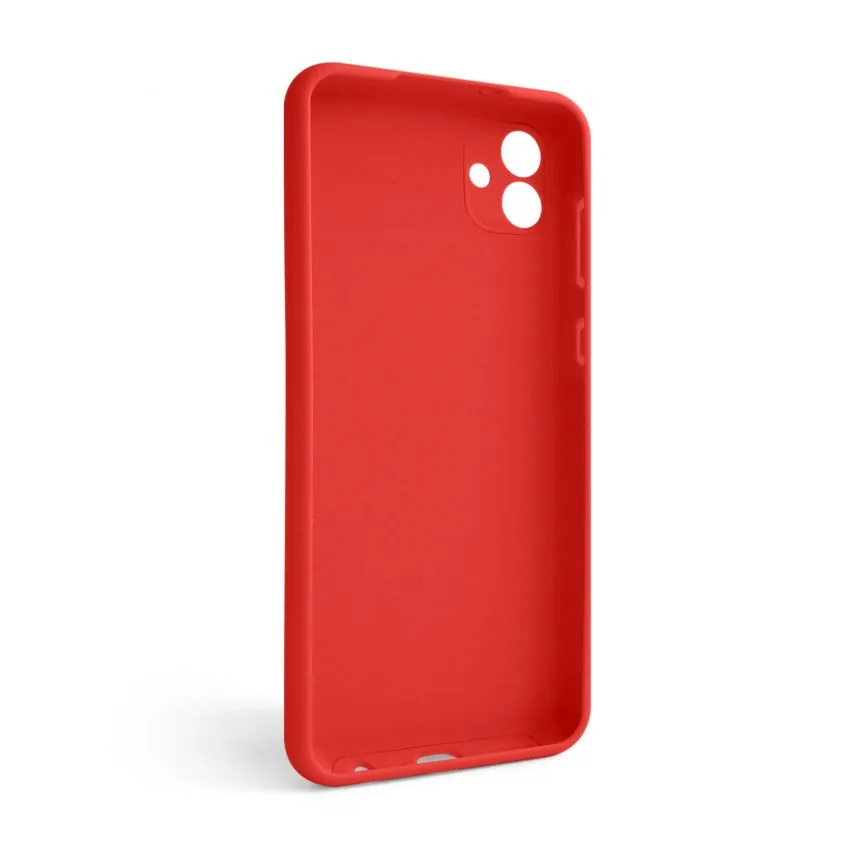 Силиконовый чехол для Samsung A04/A045 красный