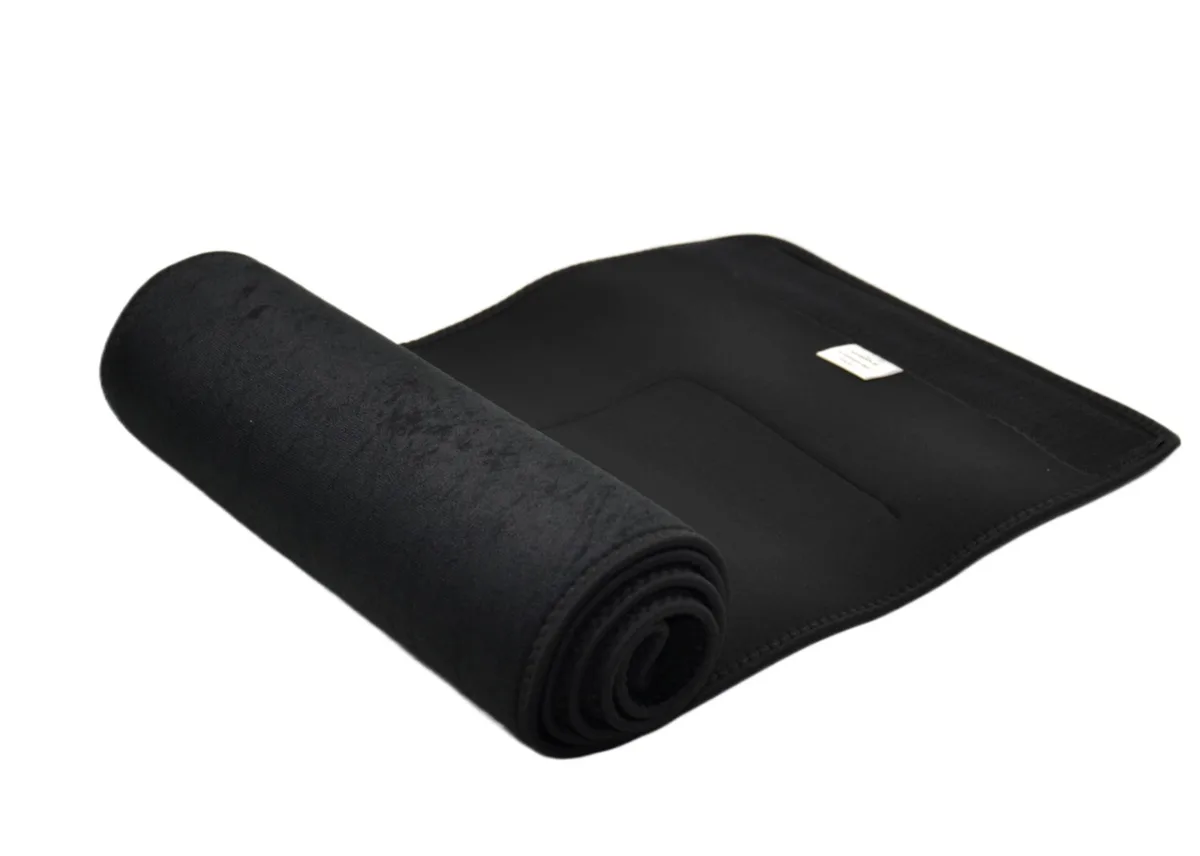 Пояс для похудения Active Point неопреновый XL черный 125х25 см