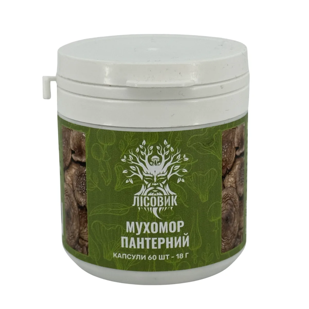 Мухомор пантерний, капсули 60 шт по 0,3 г