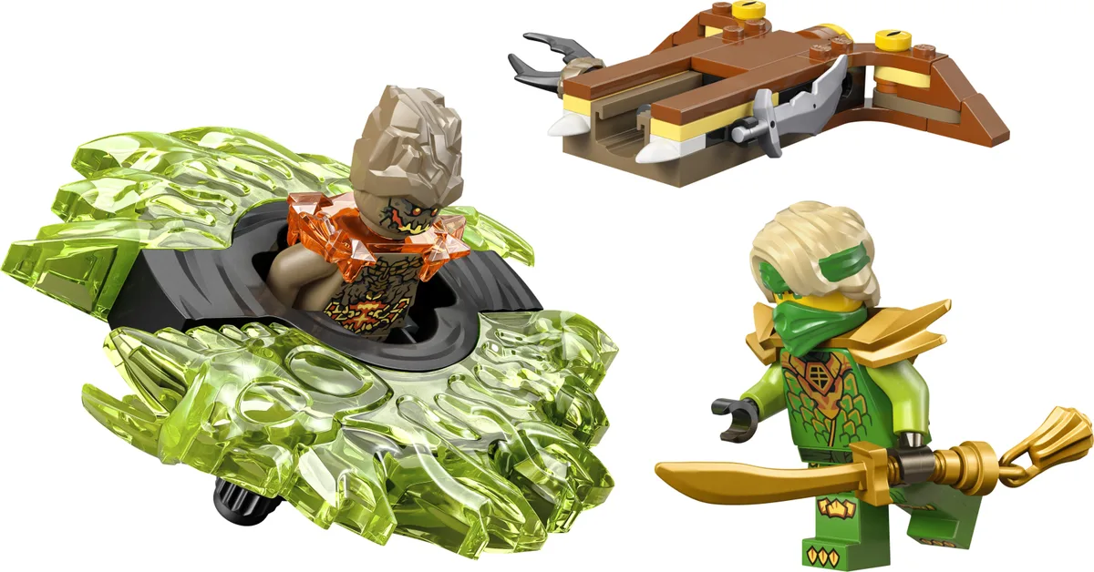 Конструктор LEGO Ninjago Ллойд проти спінера земельного монстра