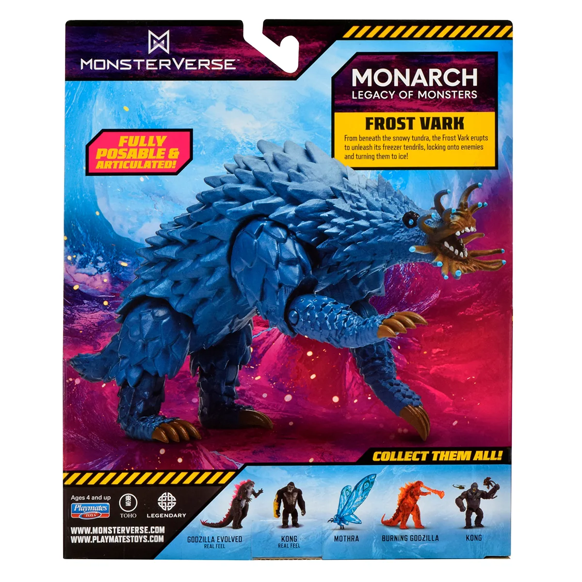Фігурка Godzilla vs. Kong Морозний Варк полімер 20 см