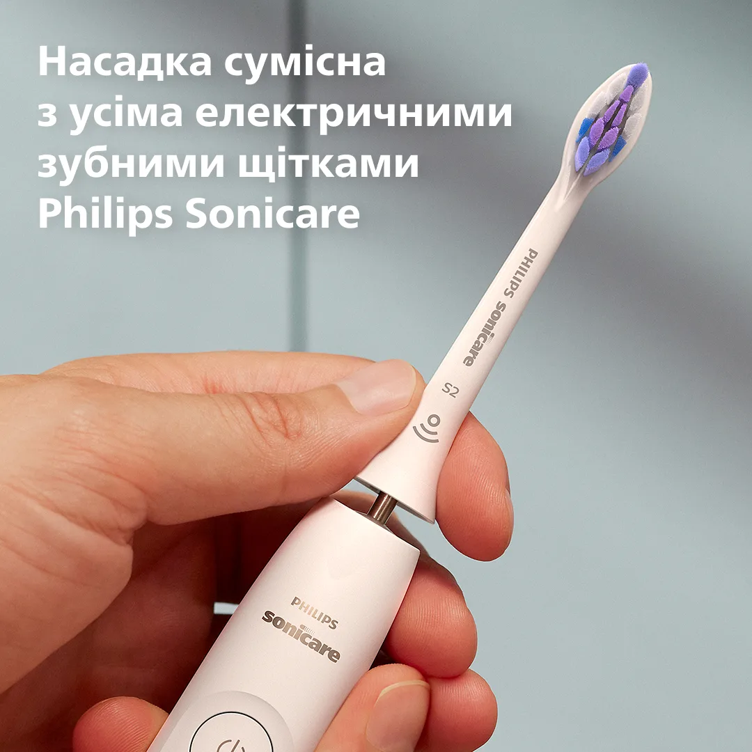 Насадка для зубної щітки Philips м'яка 2 шт