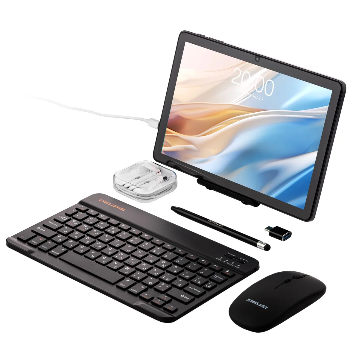 Планшет Teclast P50 KIT 11" 4ГБ, 128ГБ, 7000мА•год, Android, блакитний