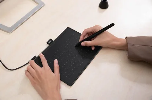 Графический планшет Huion 6.3"x3.9" RTS-300, USB-C, черный