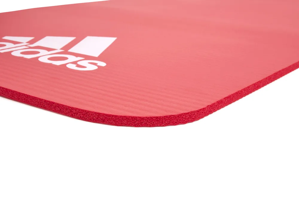 Килимок для фітнесу Adidas NBR 183х61х1 см червоний