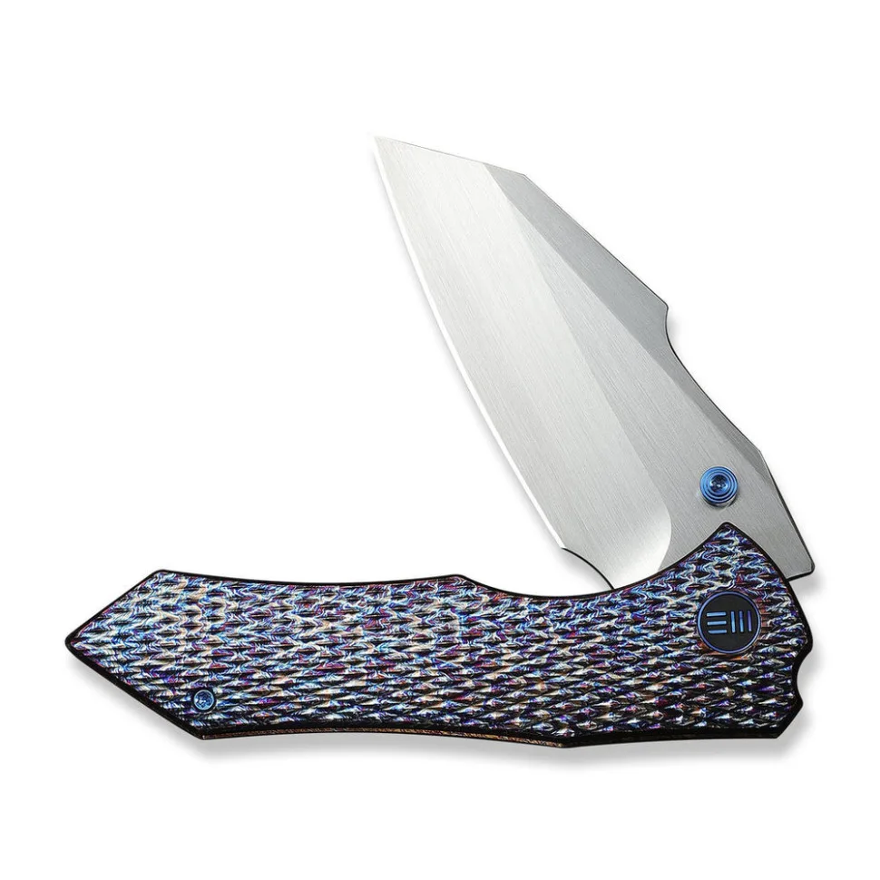 Ніж Weknife Титановий 207х88,3 мм Чорний Синій CPM 20CV