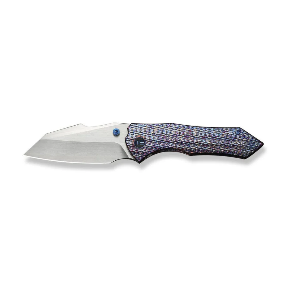 Ніж Weknife Титановий 207х88,3 мм Чорний Синій CPM 20CV