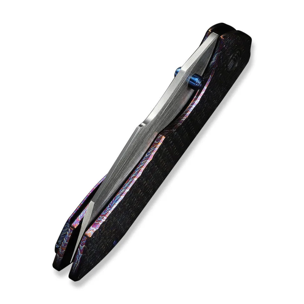Ніж Weknife Титановий 207х88,3 мм Чорний Синій CPM 20CV