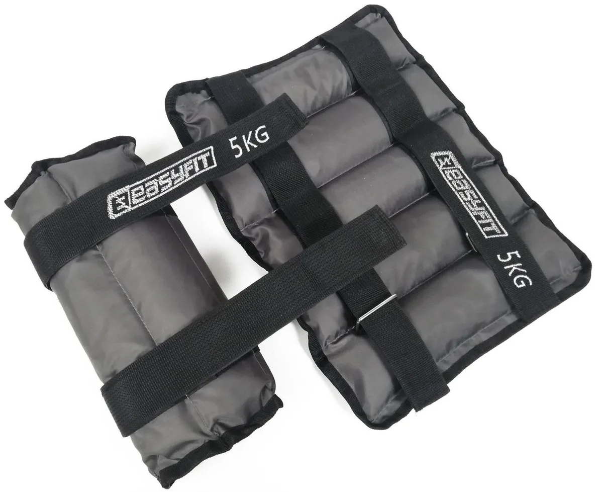 Утяжувачі EasyFit Metal 5 кг сталь 34,5х26,5 см