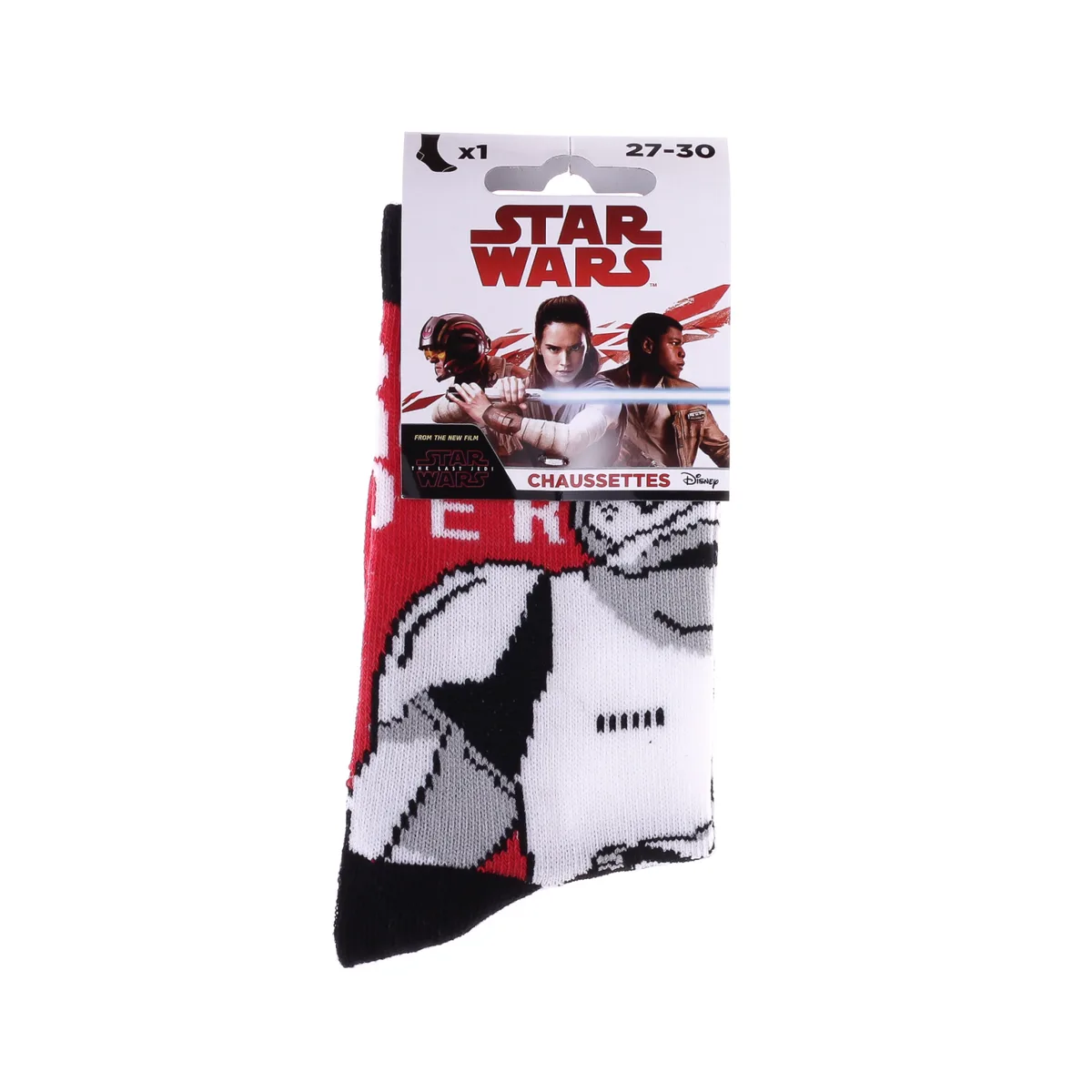 Шкарпетки STAR WARS червоний 27-30 поліестер бавовна