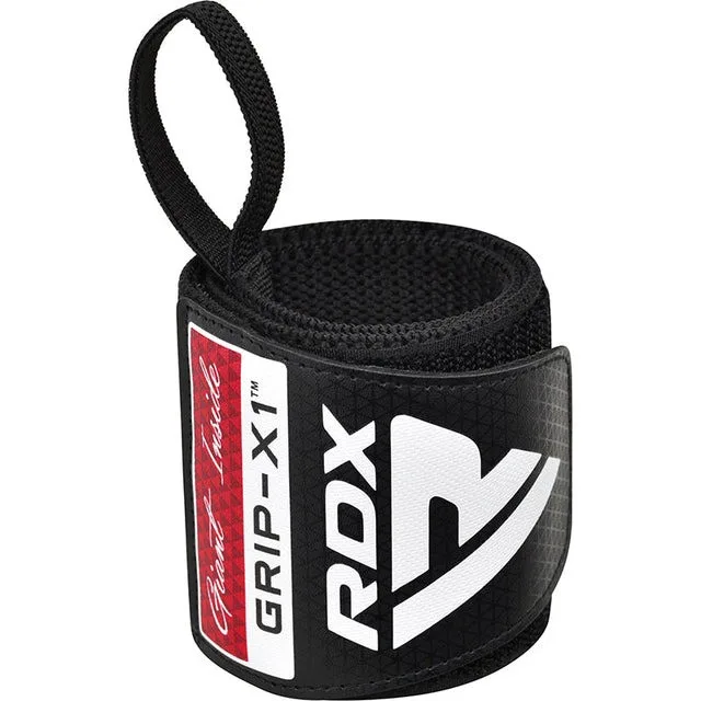 Бинти для зап'ясть RDX Inc бавовна чорний 25% розтяжність