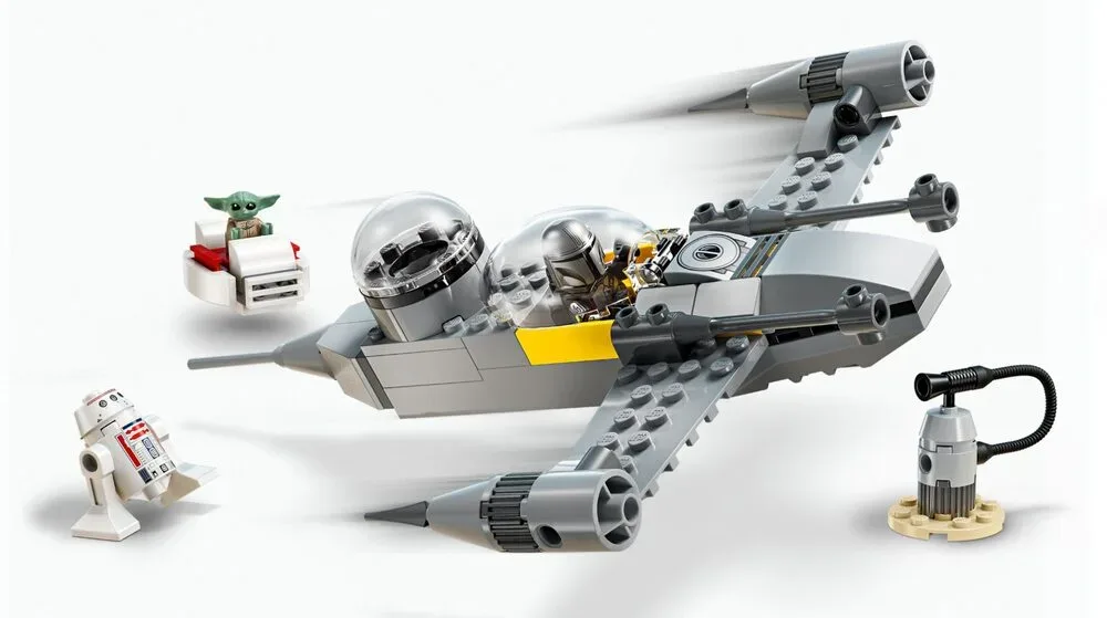 Конструктор LEGO Star Wars 4+ різнокольоровий  з фігурками Мандо й Ґроґу