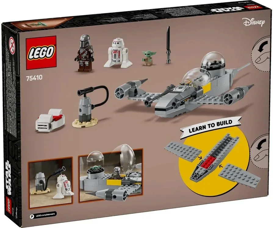 Конструктор LEGO Star Wars 4+ різнокольоровий  з фігурками Мандо й Ґроґу