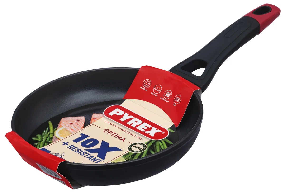 Сковорода Pyrex кований алюміній 22 см чорна