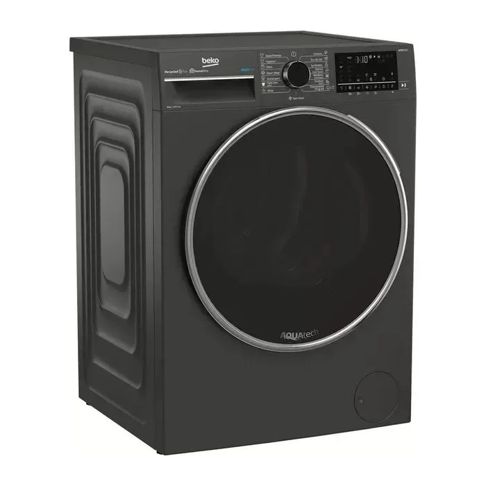 Пральна машина Beko фронтальна 8кг 1400 об/хв з інвертором для прання білизни з парою графіт