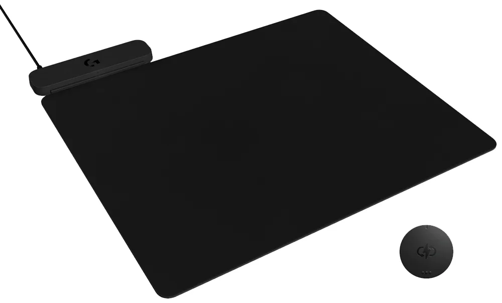 Килимок для миші Logitech Текстиль 344х284х3,5 мм Чорний