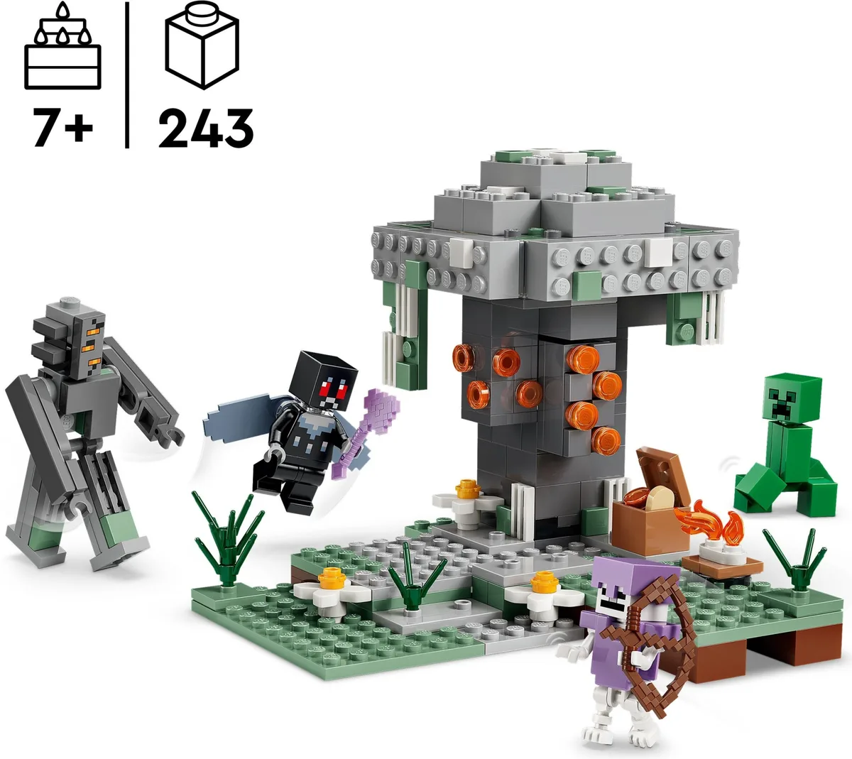 Конструктор LEGO Minecraft Блідий сад