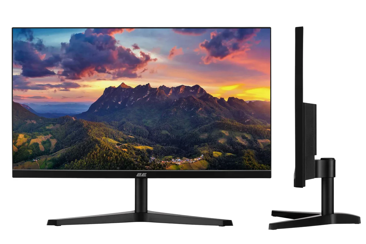 Монітор 2E 21.5" A2222B D-Sub, HDMI, MM, VA, 75Hz