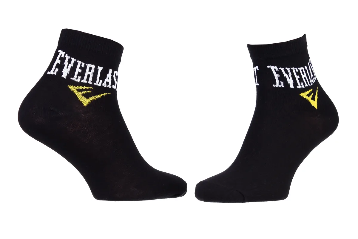 Шкарпетки Everlast 70% бавовна 35-40 чорний 3 пари