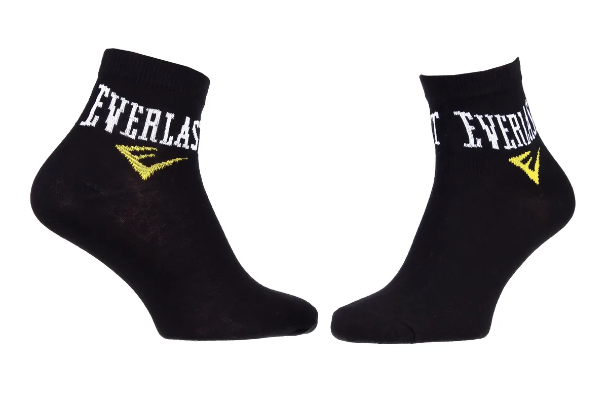 Шкарпетки Everlast 70% бавовна 35-40 чорний 3 пари