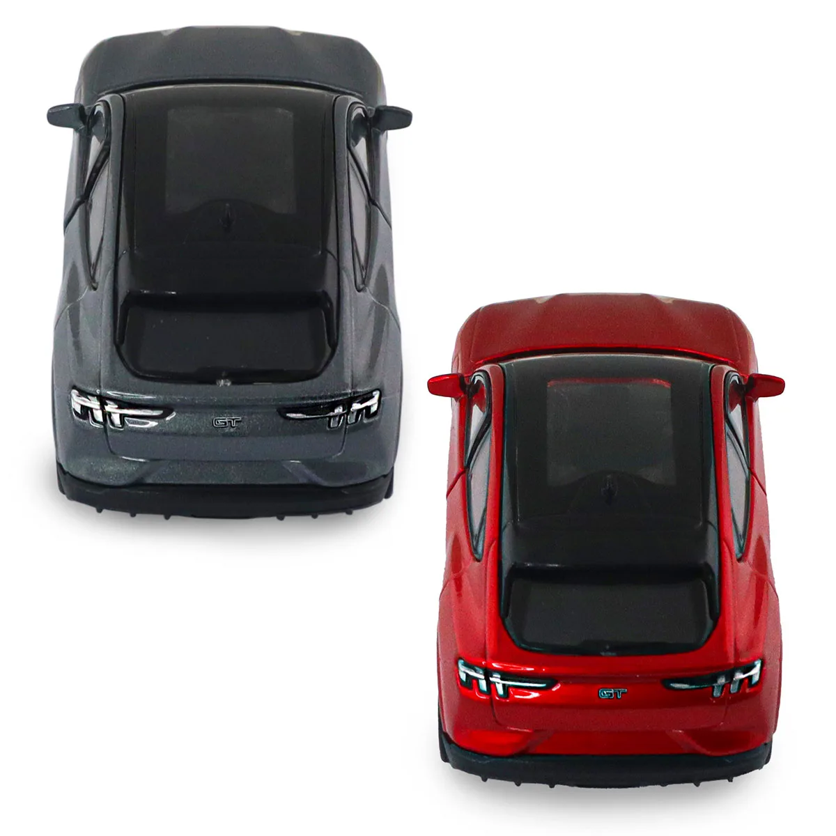Автомодель TechnoDrive метал 1:43 червоний сріблясто-сірий