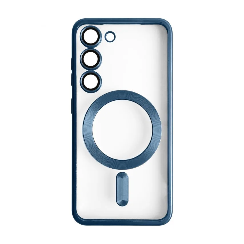 Чохол MagSafe для смартфонів пластик силікон синій