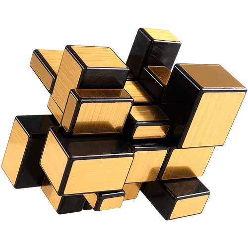 Кубик Рубіка Дзеркальний 3х3 Smart Cube пластик 5,7х5,7х5,7 см золотий