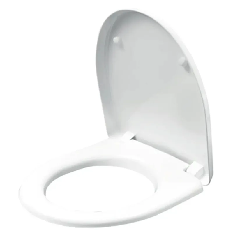 Сидіння-кришка ZERIX Duroplast 35х350х430 мм Біле Slim Soft-close Quick release