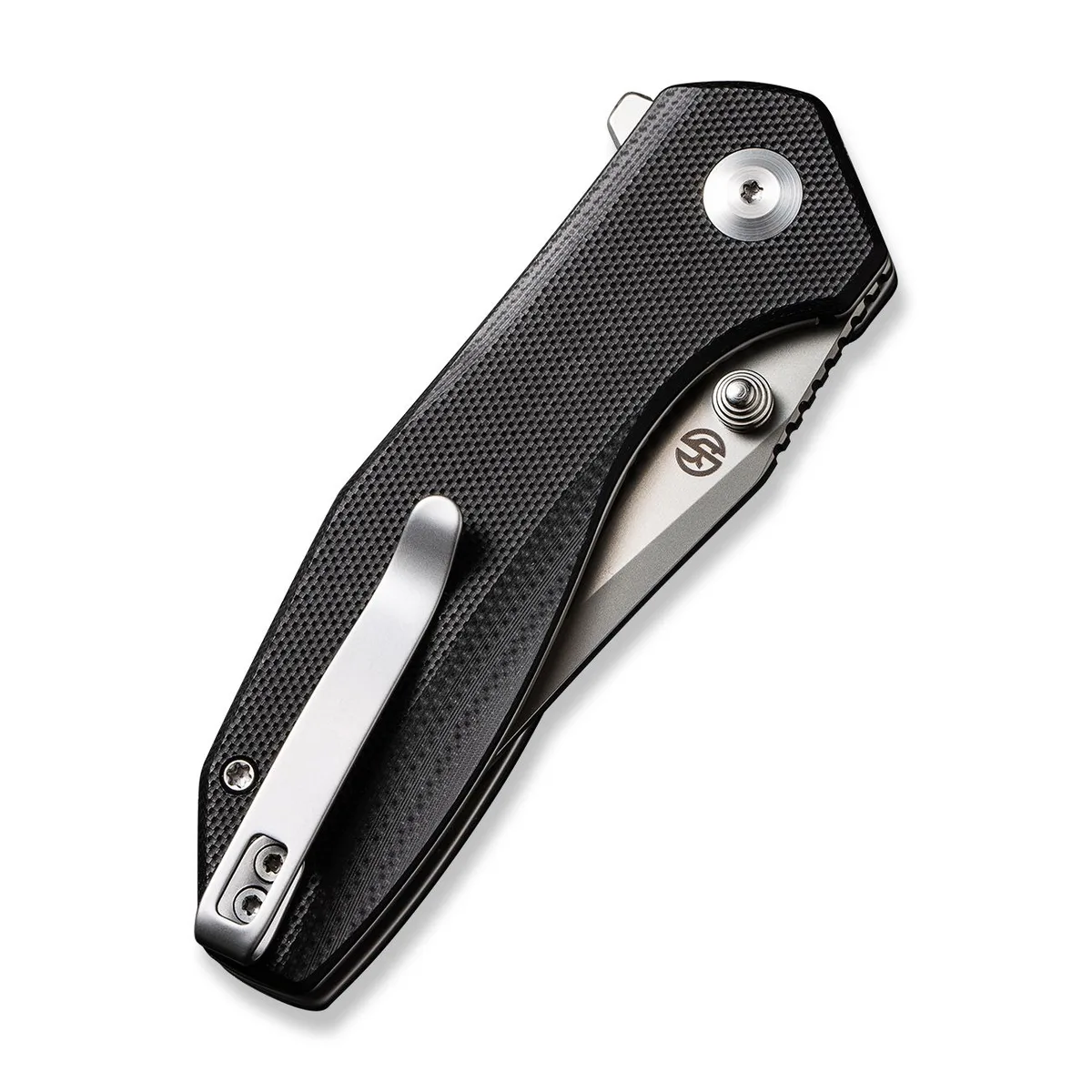 Ніж складаний кишеньковий Civivi 14C28N G10 7,5 см чорний