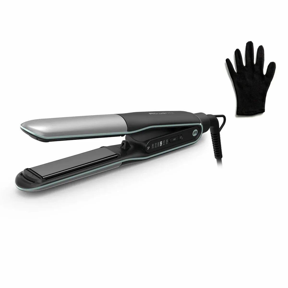 Випрямляч Rowenta Thermostyle, 5 температурних режимів, 150-230°C, з дисплеєм, іонізацією, керамічним покриттям та титановим елеме