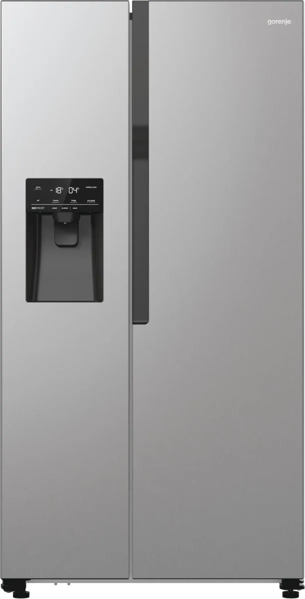 Холодильник Gorenje SBS, 179x70x92 см, 2 двері, об'єм 376(190)л, клас енергоспоживання А++, NF+, інверторний компресор, зона свіжо