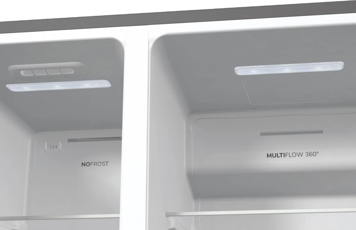 Холодильник Gorenje SBS, 179x70x92 см, 2 двері, об'єм 376(190)л, клас енергоспоживання А++, NF+, інверторний компресор, зона свіжо
