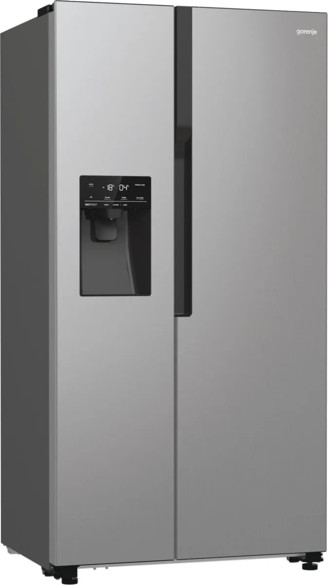 Холодильник Gorenje SBS, 179x70x92 см, 2 двері, об'єм 376(190)л, клас енергоспоживання А++, NF+, інверторний компресор, зона свіжо