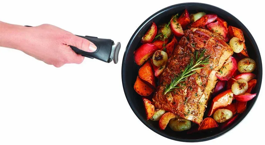 Комплект кухонного посуду Tefal Ingenio Emotion, 13 предметів, з нержавіючої сталі, скла, пластику та бакеліту, сріблястого кольор