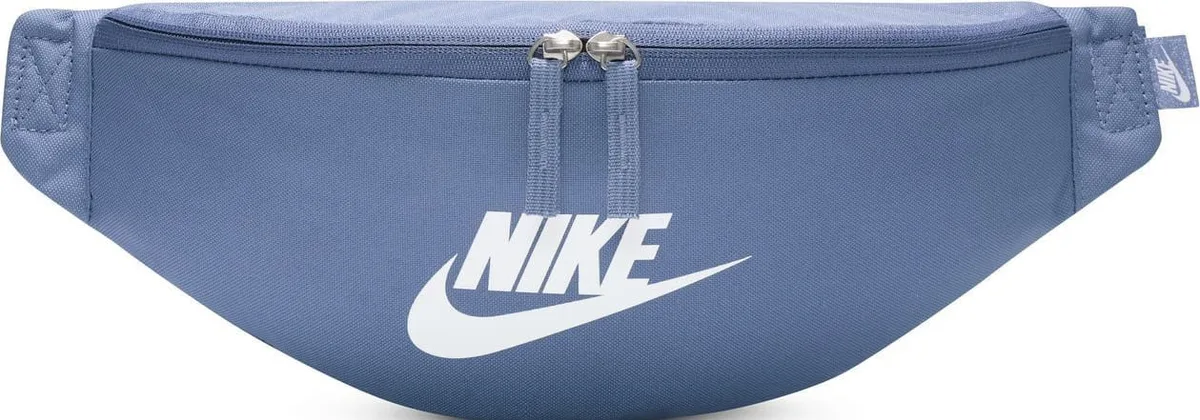 Сумка на пояс NIKE поліестер 41х10х15 см синя 3 л