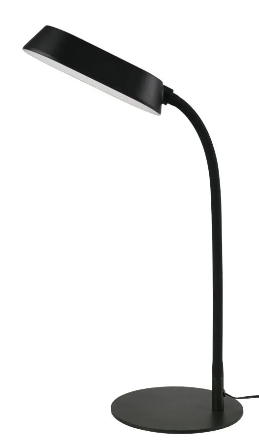 Лампа настільна OSRAM Panan DISK METAL 10W 3000К 4000К 6500К з димером, чорний