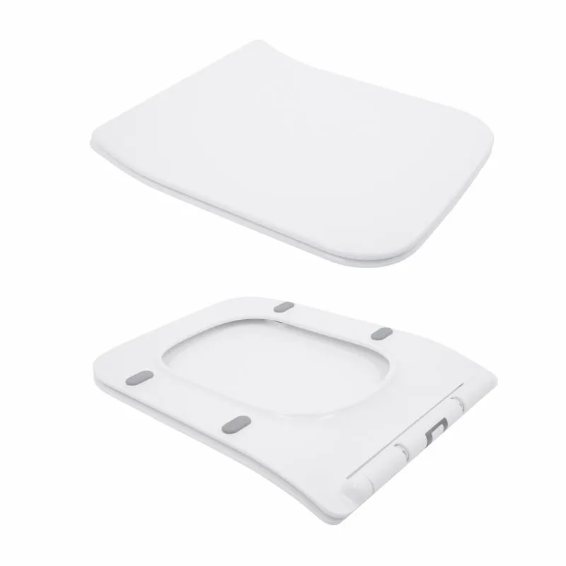 Унитаз-компакт безободковый Qtap Crow Rimless с сиденьем Soft-close белый 640x360x835 мм керамика