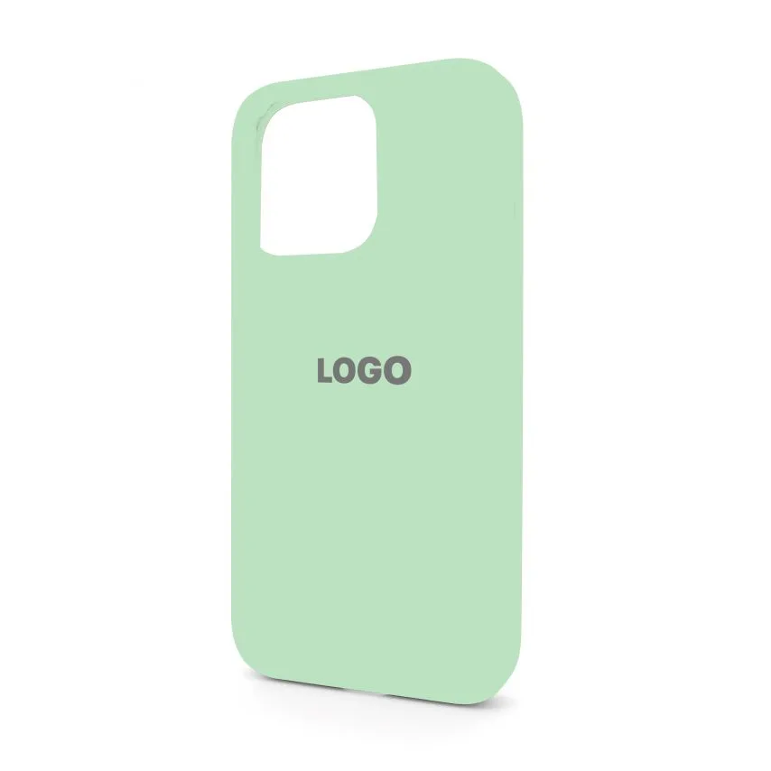 Чохол Silicone Case для Apple iPhone 13 Pro силіконовий зелений